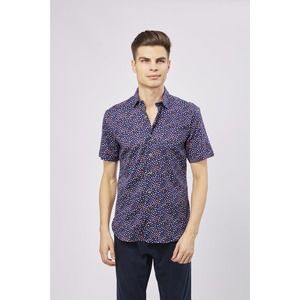 Luchiano Visconti SS23 Multicolor Circles Shirt, Large * men979